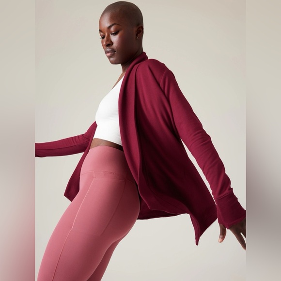 Athleta Pranayama Wrap Cardigan - Picture 2 of 9